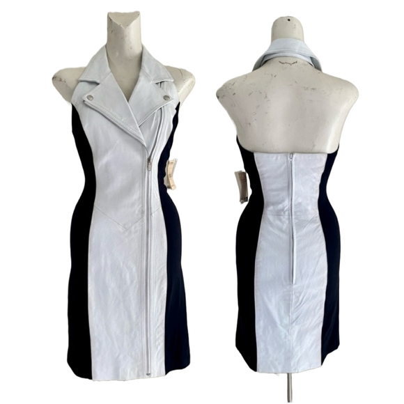 Wilsons Leather Dresses & Skirts - Deadstock Vintage Wilsons Leather Bodycon Dress